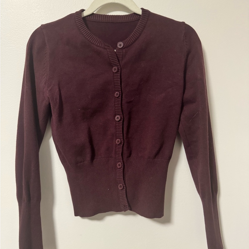 unknown | Crew Neck Cardigan